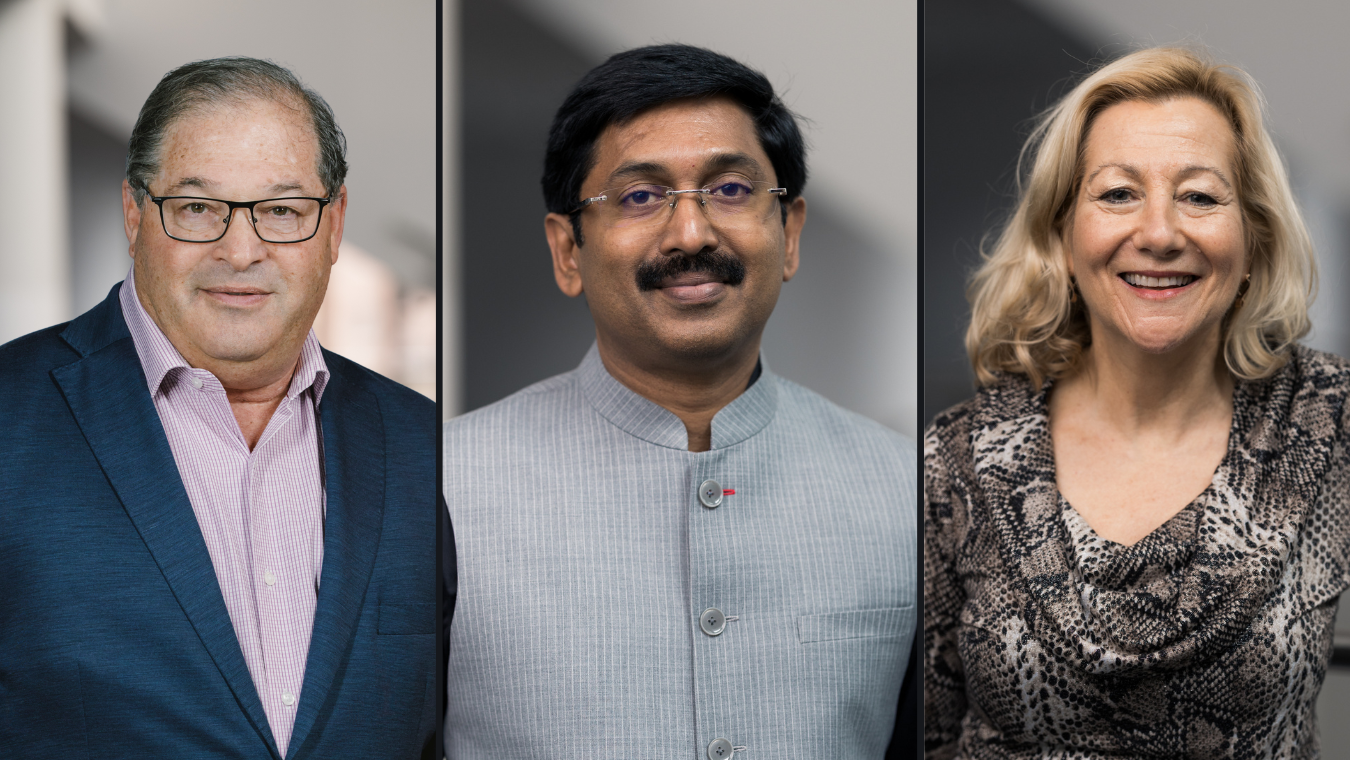 Image L-R: Mr Alan Brown, Dr Geemon Korah, Ms Catherine Crowley