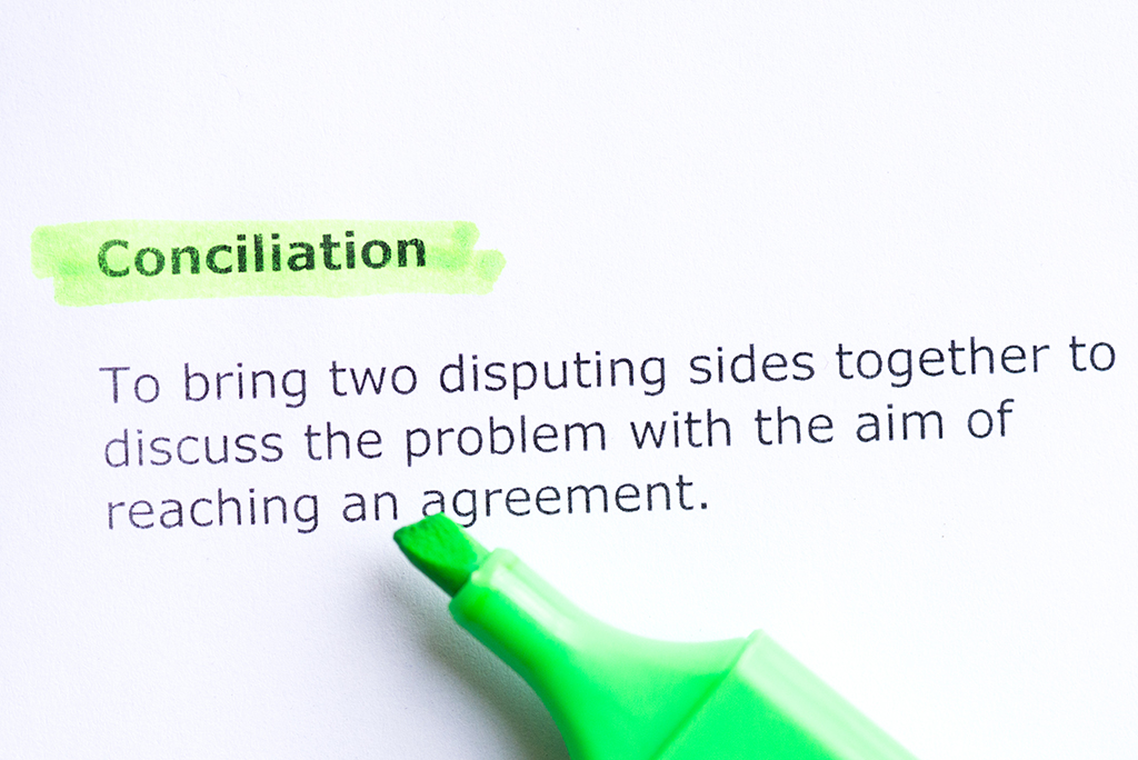 Definition of conciliation